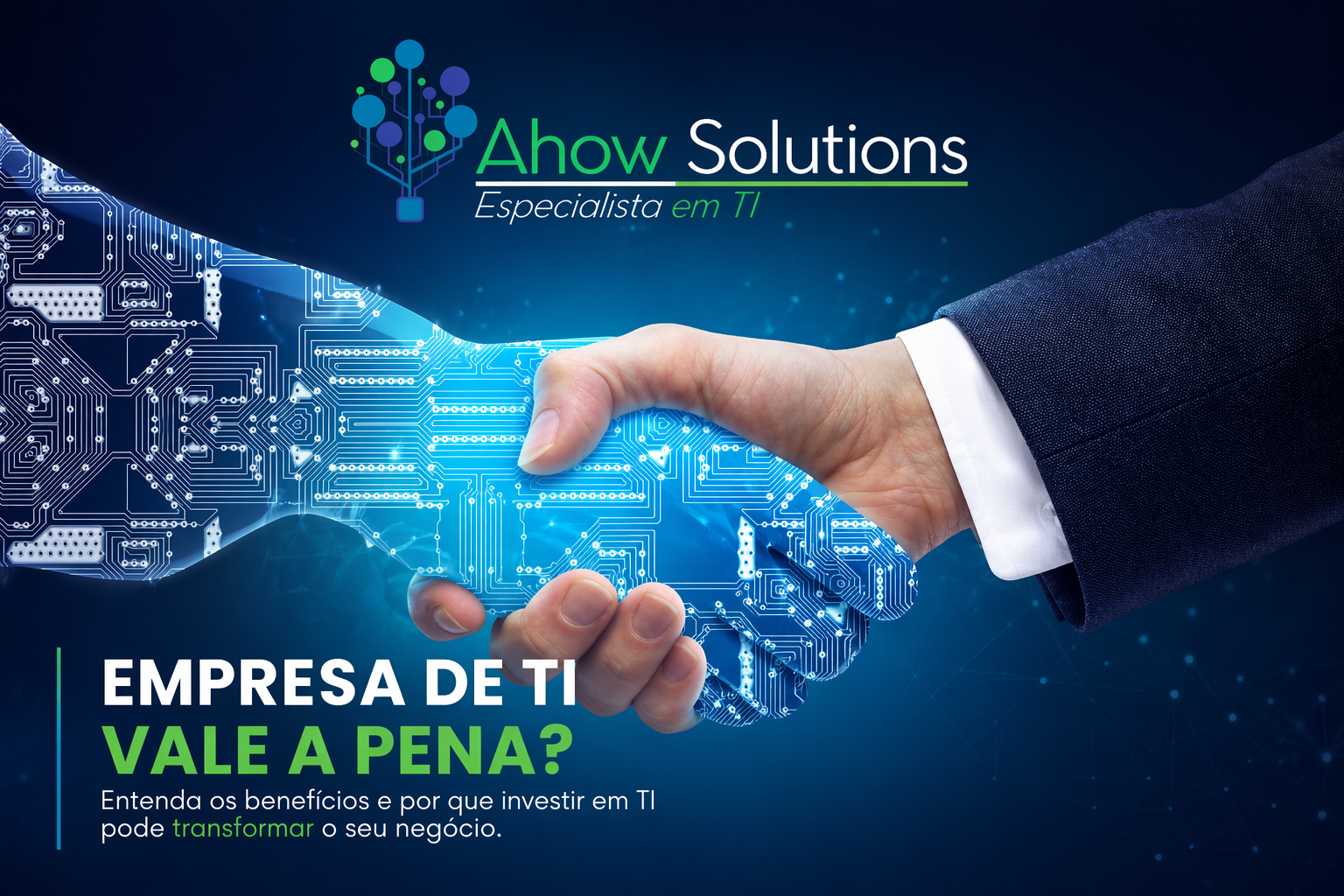 Gráfico de crescimento de mercado mostrando por que uma empresa de TI vale a pena.