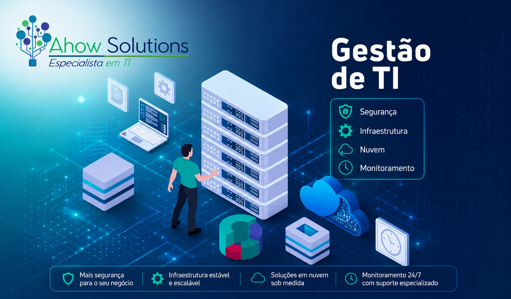 Sua tecnologia vive dando problemas? Conheça os 7 sinais de que seu negócio precisa de uma gestão de TI para empresas profissional e evite prejuízos!